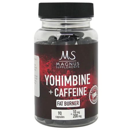 Magnus Supplements - Yohimbine Caffeine 90 kapsúl