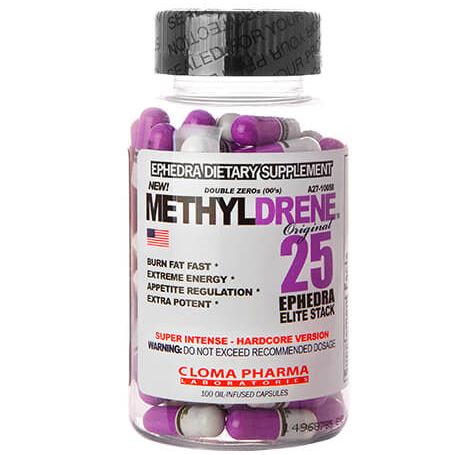 Cloma Pharma - Methyldrene 25 100 caps