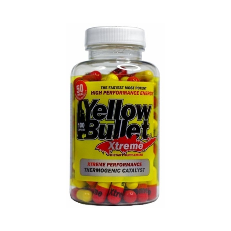 Yellow Bullet extreme 100cps - Hard Rock Supplements 100cps