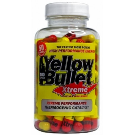 Yellow Bullet extreme 100cps - Hard Rock Supplements 100cps