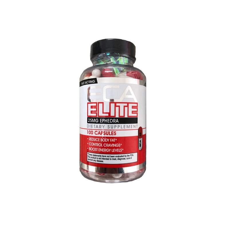 Eca Elite 100 kapsúl - Hard Rock Supplements