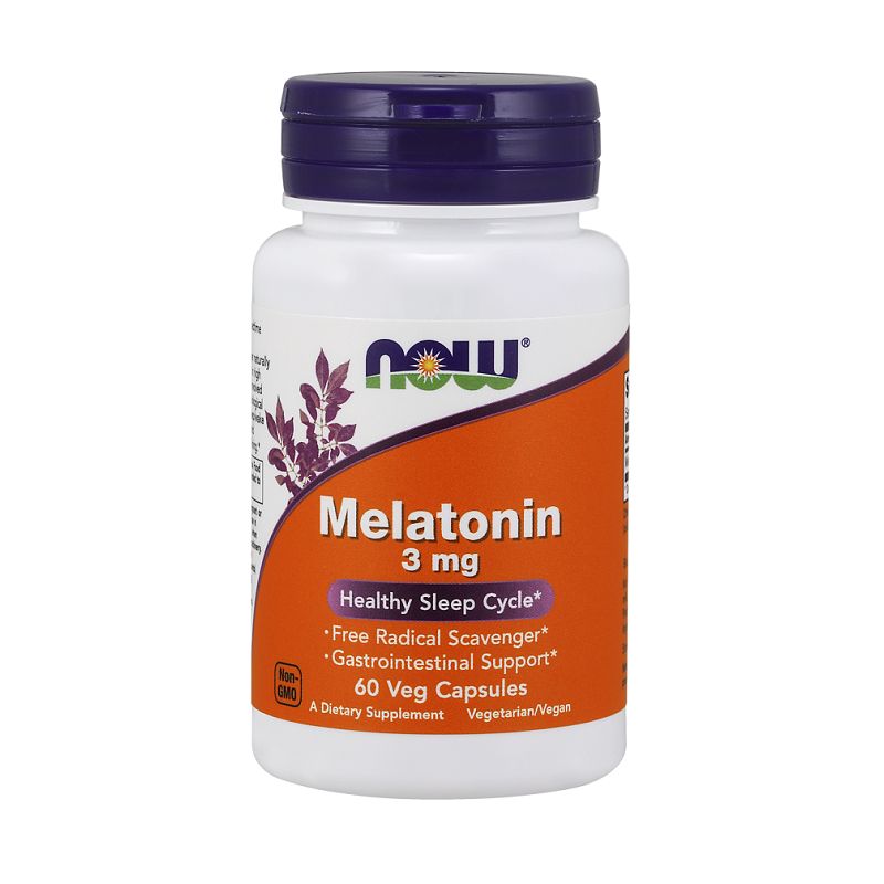 Now - Melatonin (3mg) 60 kapsúl