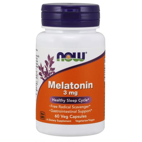 Now - Melatonin (3mg) 60 kapsúl