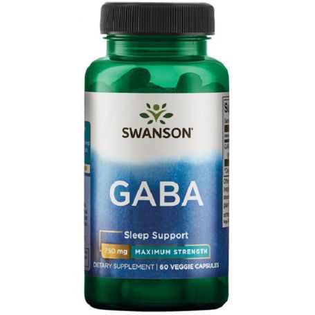 Swanson - Gaba (750mg) 60 kapsúl