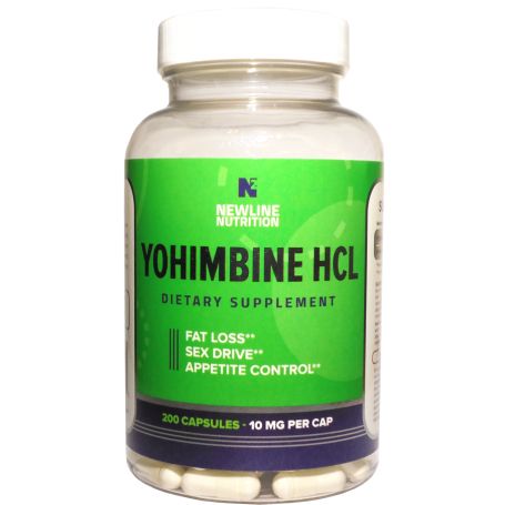 Newline Nutrition - Yohimbine (10mg) 200 kapsúl