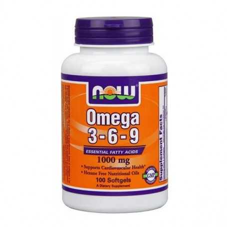 Now Foods Omega 3-6-9 1000mg 100 kapsúl