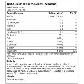 NUTREND - BCAA Liquid 40000 500 ml