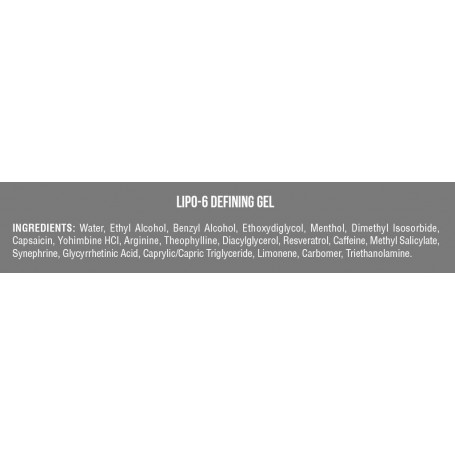 Nutrex - Lipo 6 Defining Gel USA 120ml