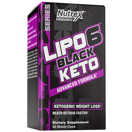 Nutrex - LIPO-6 BLACK KETO 60 kapsúl