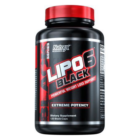 Nutrex - Lipo-6 Black USA 120 kapsúl