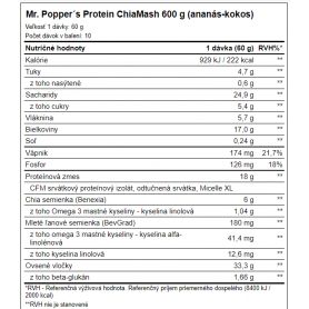 Amix Mr Poppers Protein - ChiaMash 600 g