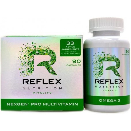 Reflex nutrition Nexgen PRO 90 kapsúl + Omega 3 90 kapsúl