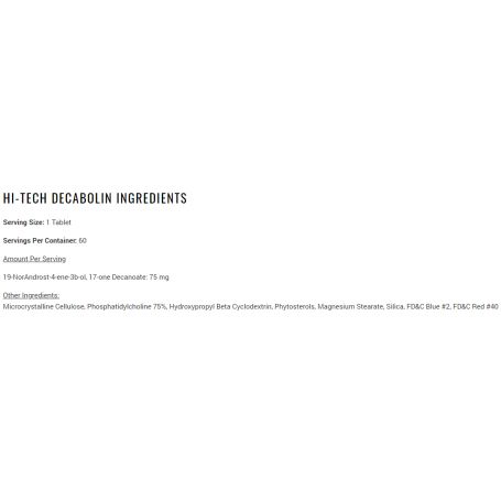 Hi-Tech Pharma Decabolin 60 TABLIET