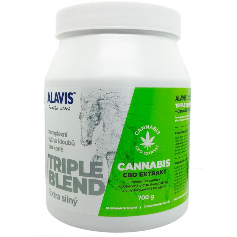 Alavis TRIPLE BLEND Extra silný Cannabis Extrakt 700 g