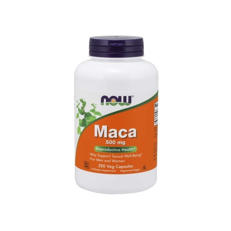 Now Maca 500 mg - 100 veg kapsúl