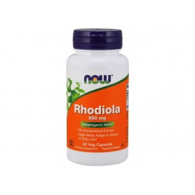 NOW Rhodiola rosea 500 mg 60 kapsúl