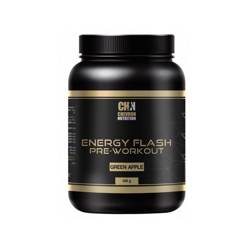 Chevron Nutrition Energy Flash PRE-WORKOUT 500g Chevron Nutrition Energy Flash PRE-WORKOUT 500g