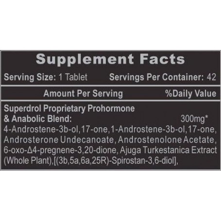 Hi-Tech Pharmaceuticals Superdrol 42 tabliet