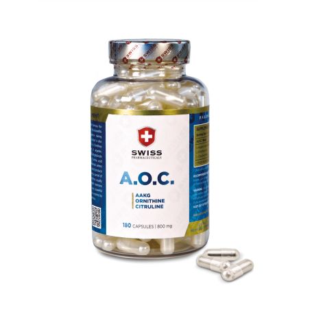 Swiss Pharmaceuticals - A.O.C - 180 kapsúl