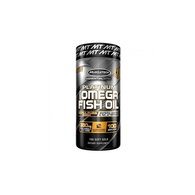 Muscletech - 100% Platinum Omega Fish Oil