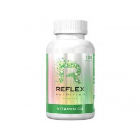 REFLEX Nutrition - VITAMÍN D3 100 KAPSÚL
