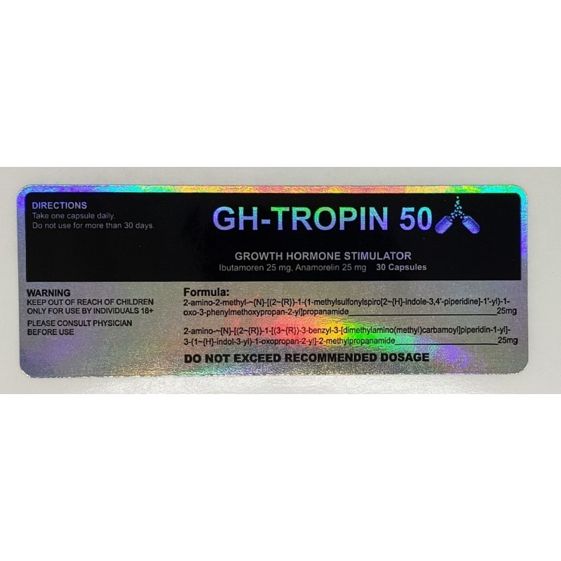 Swole Supplements - GH-Tropin 50 30 kapsúl