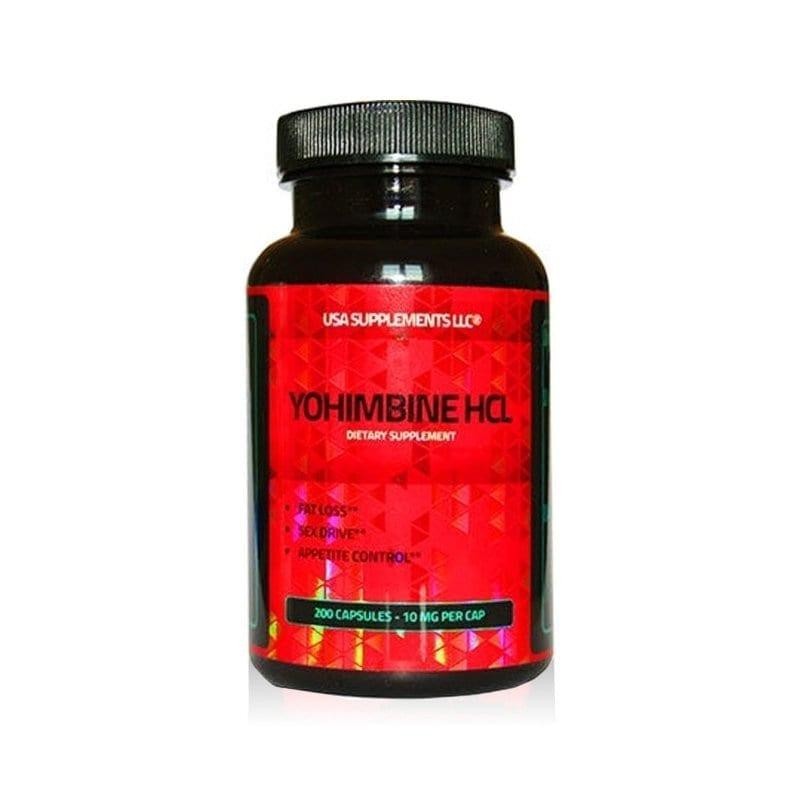 USA Supplements LLC Yohimbine HCL 10 mg 200 tabliet