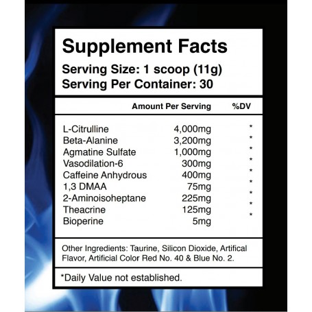 Swole Supplements - Punisher Pre workout 330 g