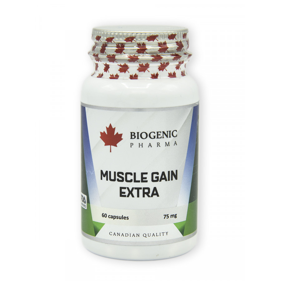 Biogenic pharma - Muscle gain extra 60 kapsúl