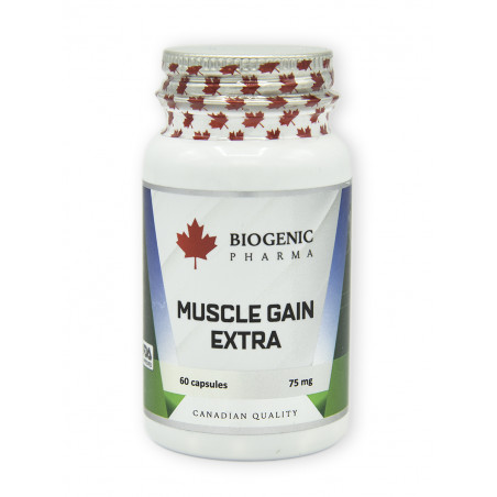 Biogenic pharma - Muscle gain extra 60 kapsúl