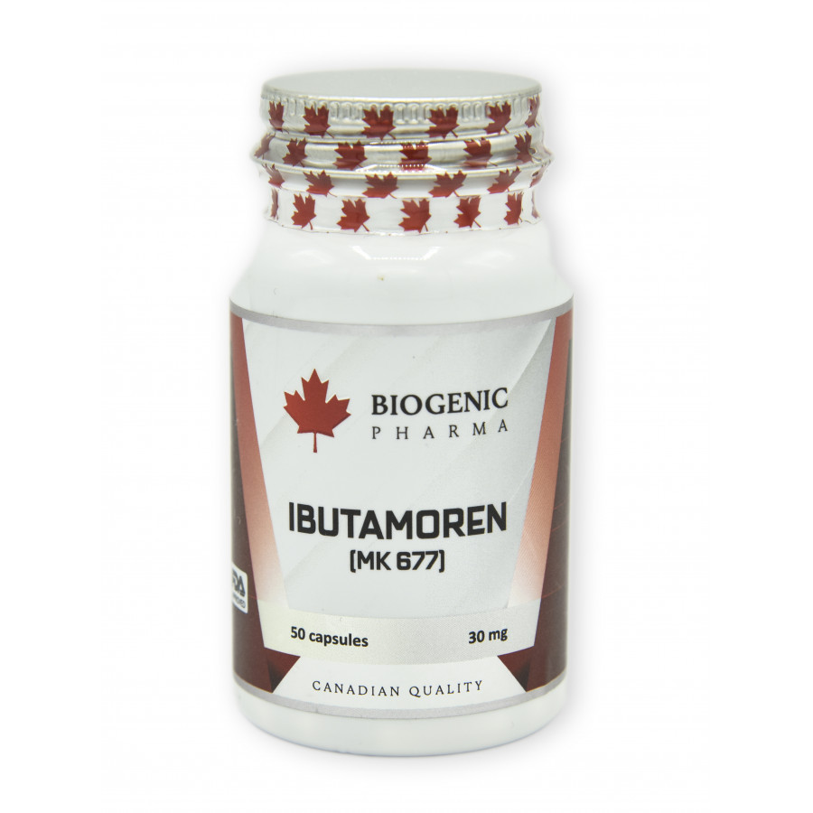 Biogenic Pharma Ibutamoren Capsules Muscle Growth Support