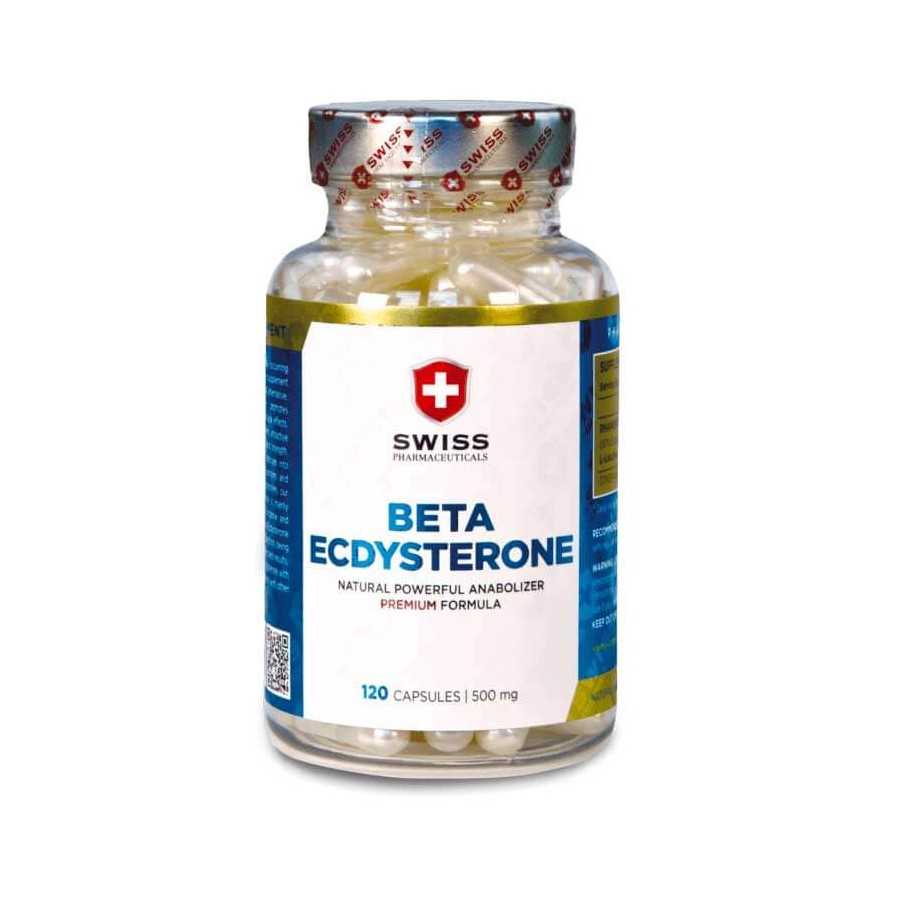 Swiss Pharmaceuticals - BETA-ECDYSTERONE 120 kapsúl