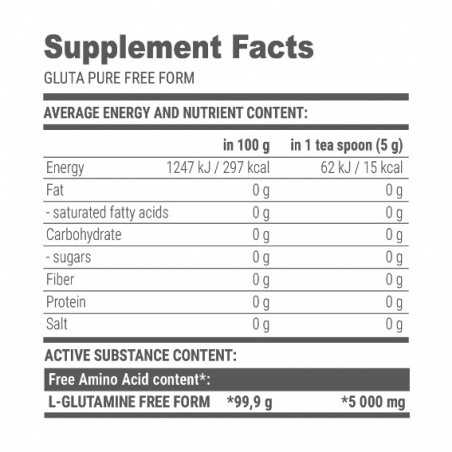 Extrifit Gluta L-Glutamine 300 g